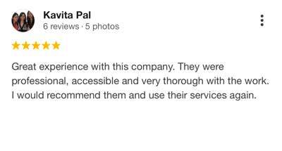 Prudencio Google Review